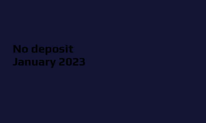 Latest CasinoMega no deposit bonus, today 1st of January 2023