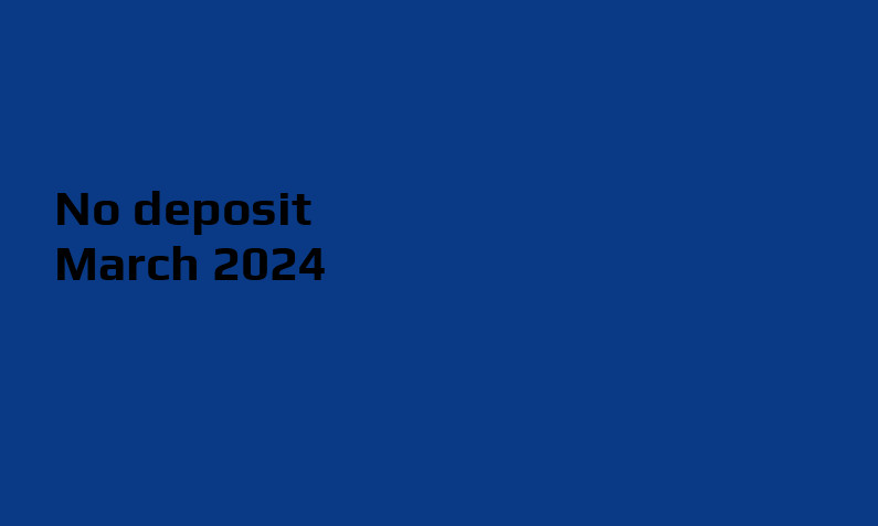 Latest Las Atlantis no deposit bonus- 20th of March 2024