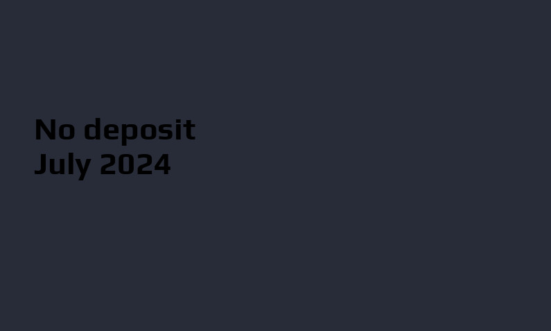 Latest no deposit bonus from JVspinbet July 2024