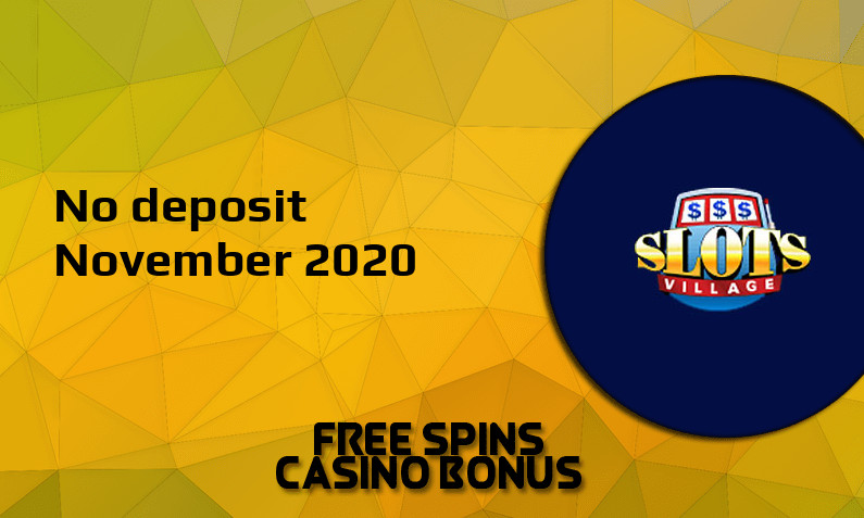 Latest no deposit bonus from SlotsVillage Casino, today 18th of November 2020